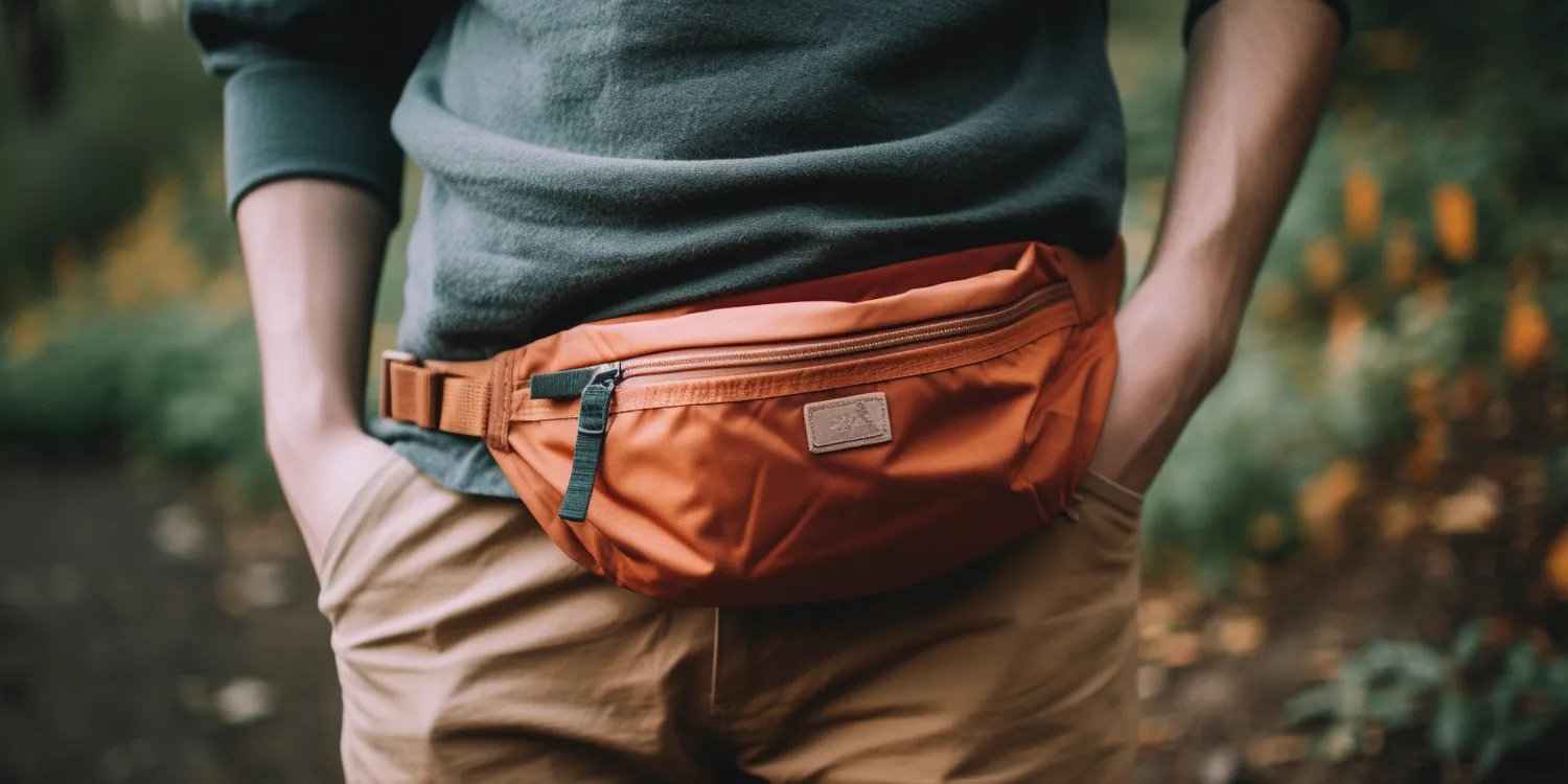 Eleganckie torebki nerki męskie