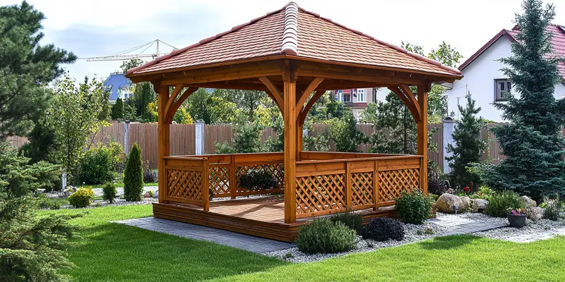 Jaka odległość altany od granicy działki?