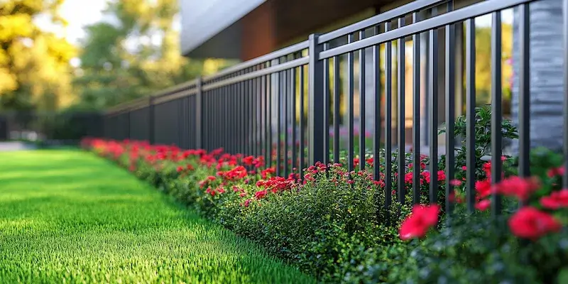 ozdobne ogrodzenie z Polski