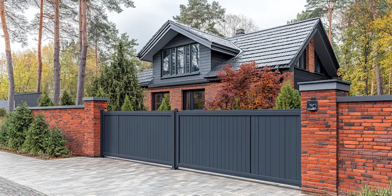 Moderne Zäune Polen