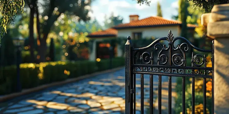 Aluminium Zaun aus Polen