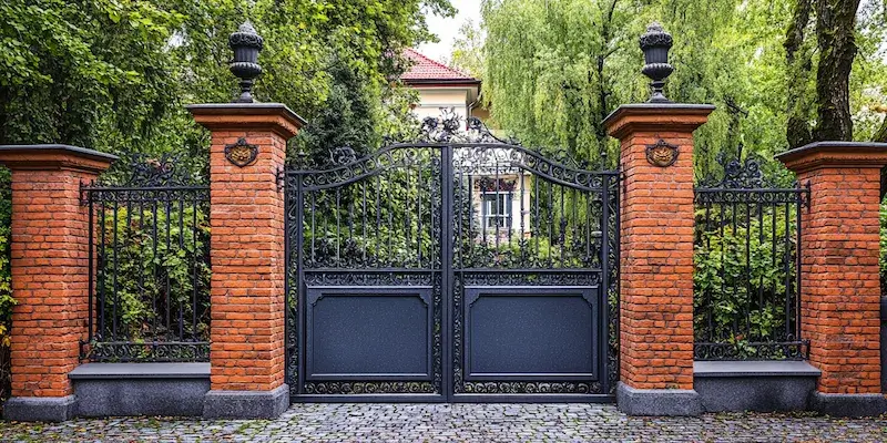 Metalzaune aus Polen