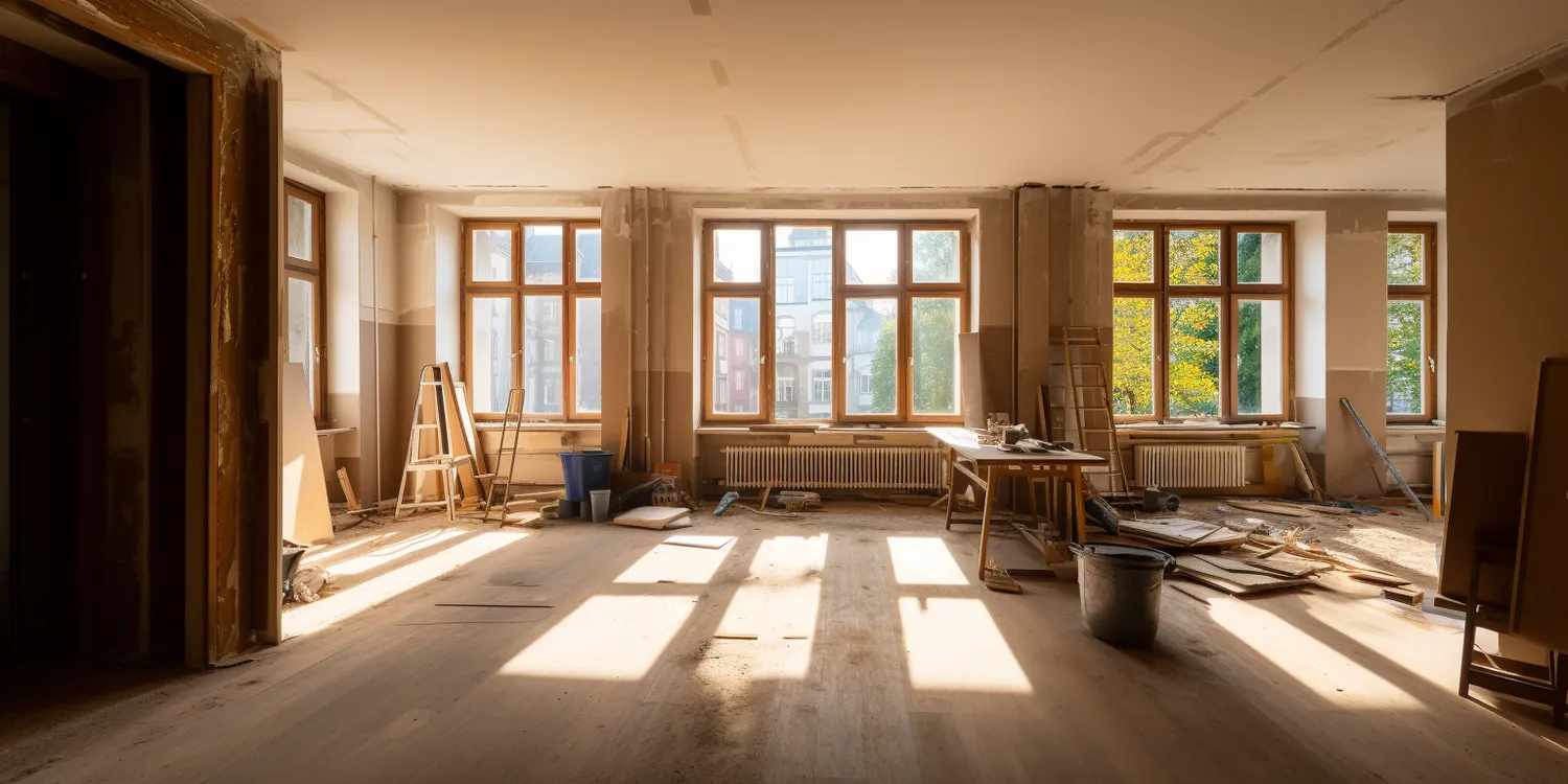 Prace remontowe - demontaż starych płytek